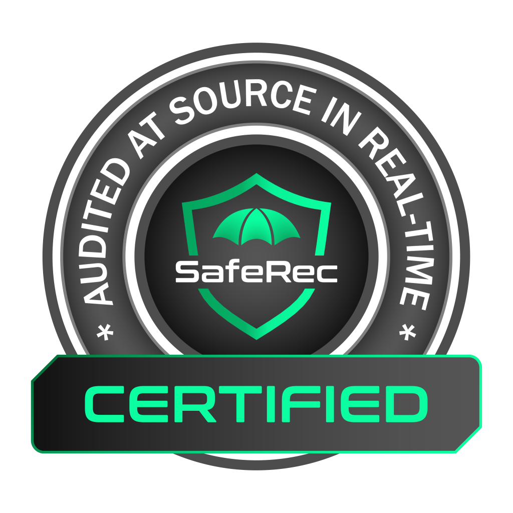 SafeRec certified